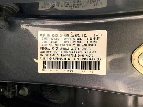 Used 2016 Honda Accord LX image 61