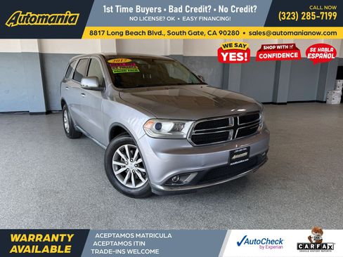 Used 2017 Dodge Durango SXT w/ 3rd Row Seating Group RWD image 1