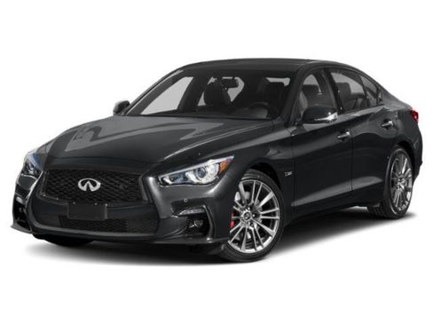 Certified 2021 INFINITI Q50 Red Sport 400 w/ Proactive Package AWD/4WD image 1