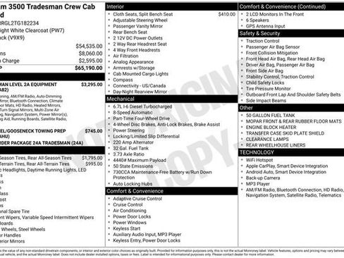 New 2026 RAM 3500 Tradesman image 5