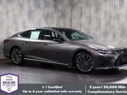 Certified 2021 Lexus LS 500 AWD w/ Interior Upgrade Package
