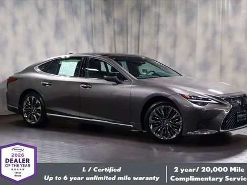 Certified 2021 Lexus LS 500 AWD w/ Interior Upgrade Package image 1