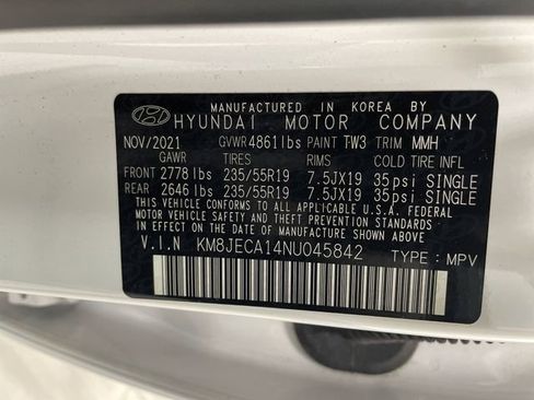 Used 2022 Hyundai Tucson Limited image 41