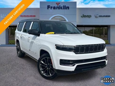 Used 2025 Jeep Grand Wagoneer L Series II Obsidian w/ Quick Order Packagew 28T AWD/4WD image 1