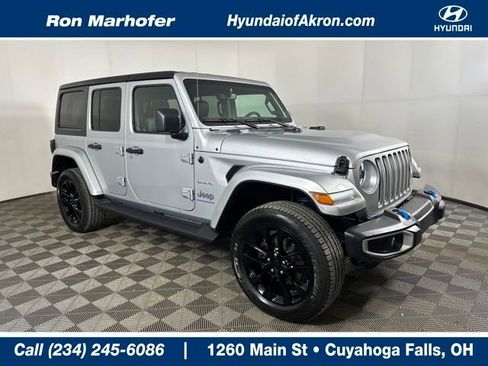 Used 2023 Jeep Wrangler Unlimited Sahara w/ Cold Weather Group image 1
