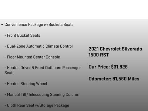 Used 2021 Chevrolet Silverado 1500 RST w/ All Star Edition Plus image 36