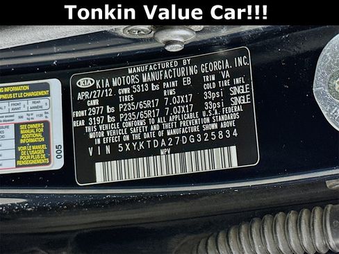 Used 2013 Kia Sorento LX w/ Convenience Pkg image 31