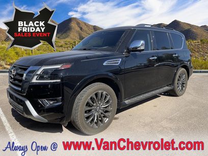 Used 2023 Nissan Armada Platinum w/ Captain's Chairs Package