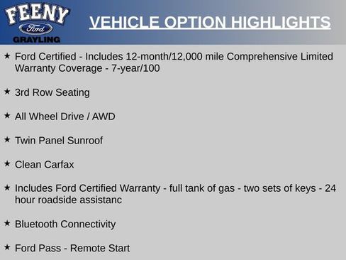 Used 2022 Ford Explorer ST-Line w/ Class IV Trailer Tow Package AWD/4WD image 2