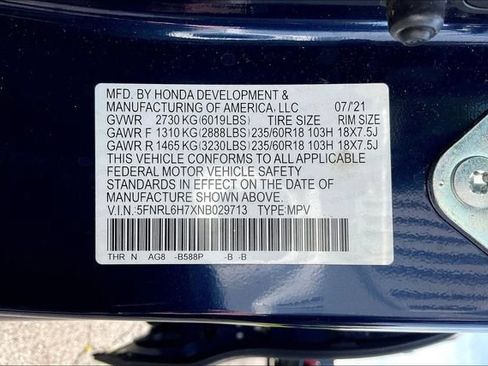 Used 2022 Honda Odyssey EX-L image 21