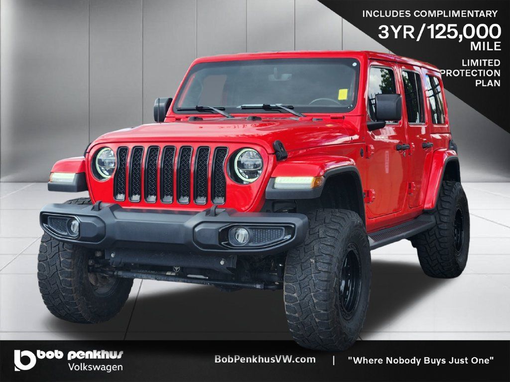 Used 2020 Jeep Wrangler Unlimited Sahara AWD/4WD image 23