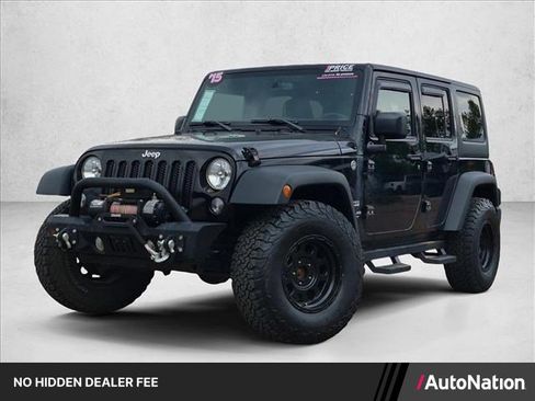 Used 2015 Jeep Wrangler Unlimited Sport w/ Quick Order Package 24S AWD/4WD image 1