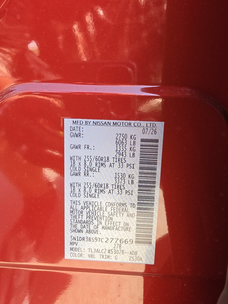 New 2026 Nissan Pathfinder SV FWD image 31