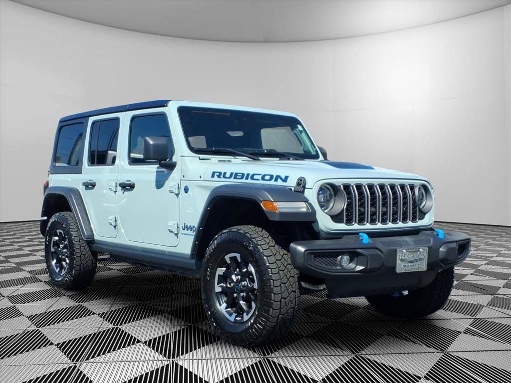 Used 2024 Jeep Wrangler Unlimited Rubicon 4xe AWD/4WD image 1