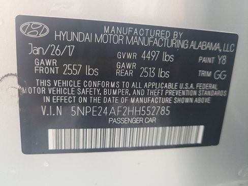 Used 2017 Hyundai Sonata SE FWD image 33