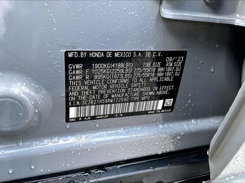 Used 2024 Honda HR-V Sport image 16