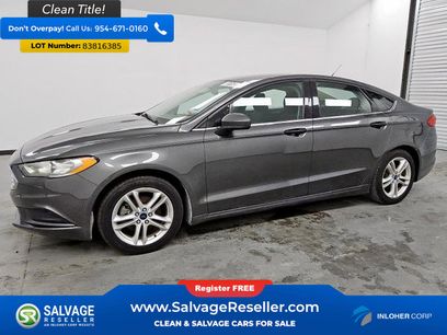 Used 2018 Ford Fusion SE w/ Fusion SE Technology Package