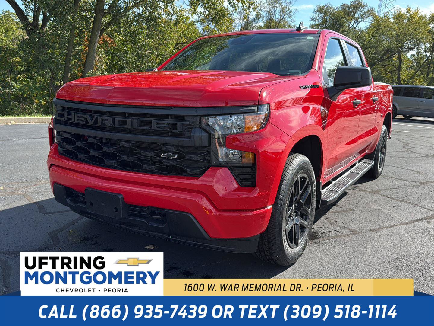 Used 2024 Chevrolet Silverado 1500 Custom w/ LPO, Dark Essentials Package AWD/4WD image 1
