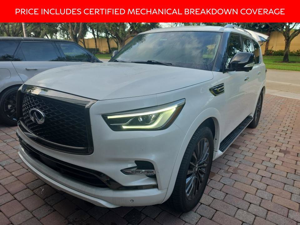 Certified 2022 INFINITI QX80 Premium Select w/ Cargo Package RWD image 1