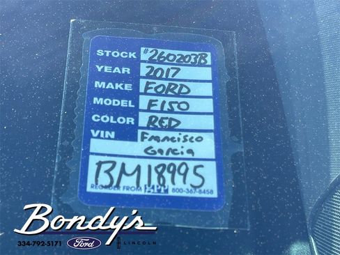 Used 2017 Ford F150 XL w/ Equipment Group 101A Mid image 21