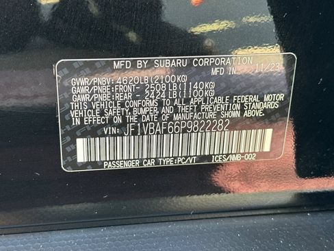 Used 2023 Subaru WRX Premium AWD/4WD image 33