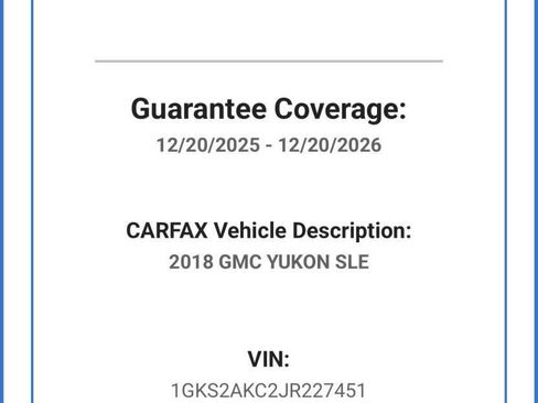 Used 2018 GMC Yukon SLE w/ HD Trailering Package image 3