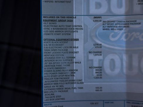 Used 2023 Ford F150 XLT w/ Equipment Group 302A High image 37