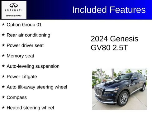 Used 2024 Genesis GV80 2.5T AWD/4WD image 3