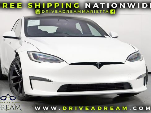 Used 2021 Tesla Model S Plaid image 2