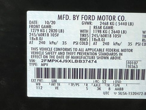 Used 2020 Ford Edge SEL image 46