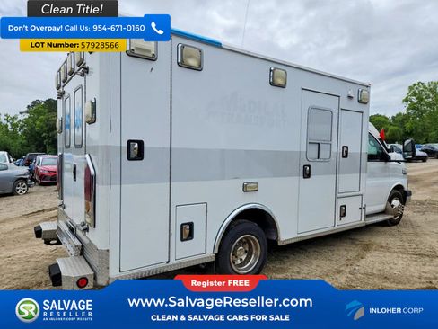 Used 2008 Chevrolet Express 3500 w/ Ambulance Package RWD image 4