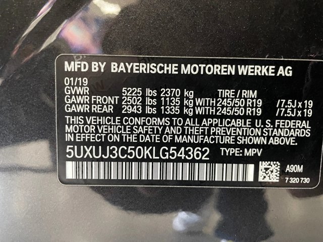 Used 2019 BMW X4 xDrive30i w/ Convenience Package AWD/4WD image 26