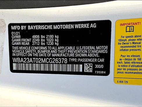 Used 2021 BMW 430i Convertible w/ Convenience Package RWD image 19