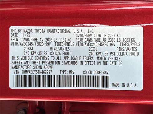 New 2026 MAZDA CX-50 2.5 Turbo w/ Accent Package image 30