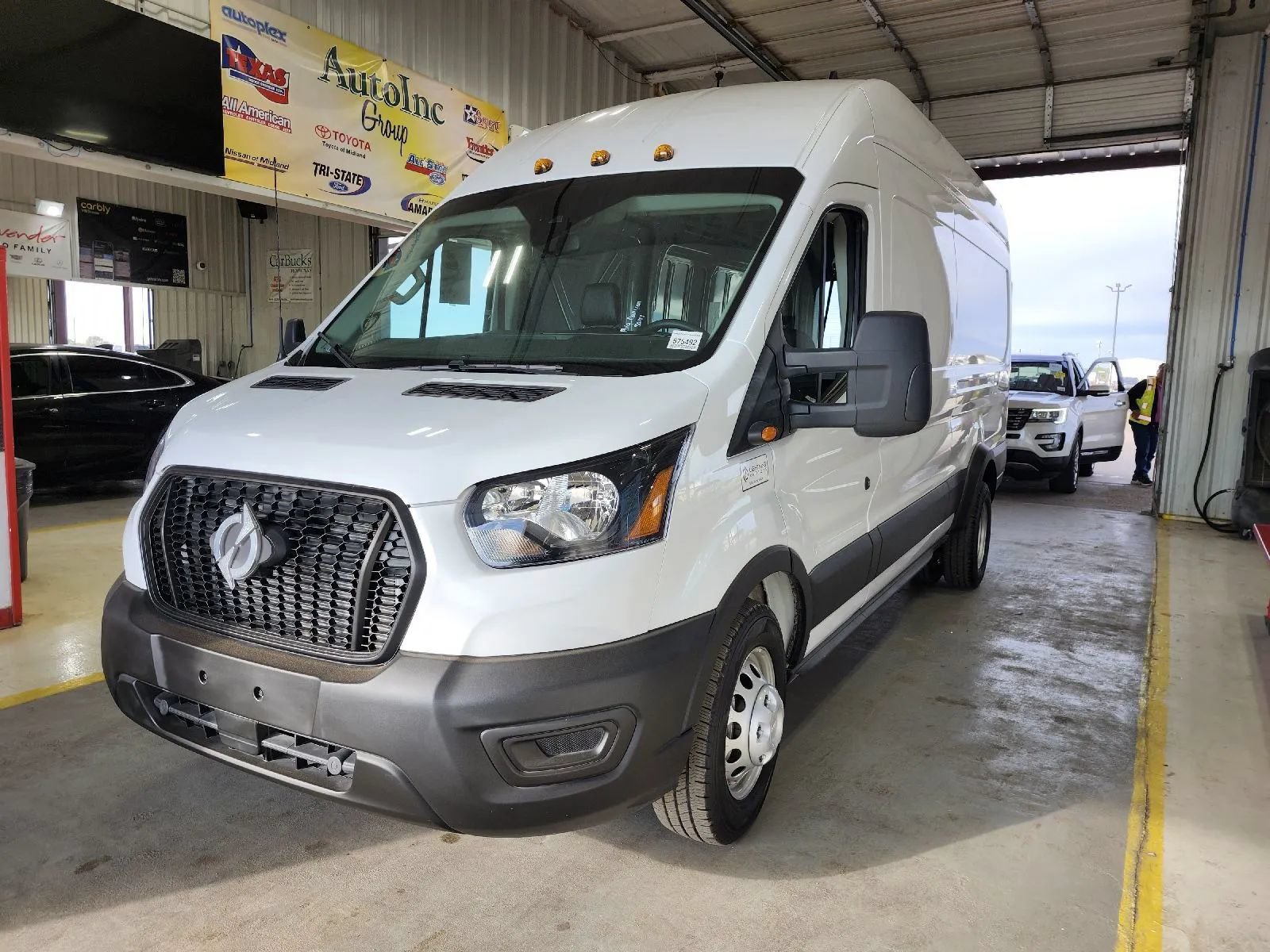 Used 2021 Ford Transit 350 148 High Roof Extended DRW RWD image 1
