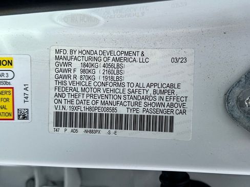 Used 2023 Honda Civic Sport Touring image 34