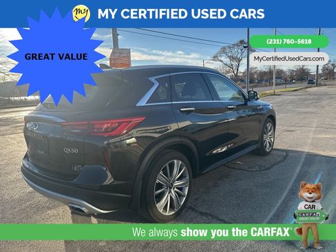 Used 2022 INFINITI QX50 Sensory image 5