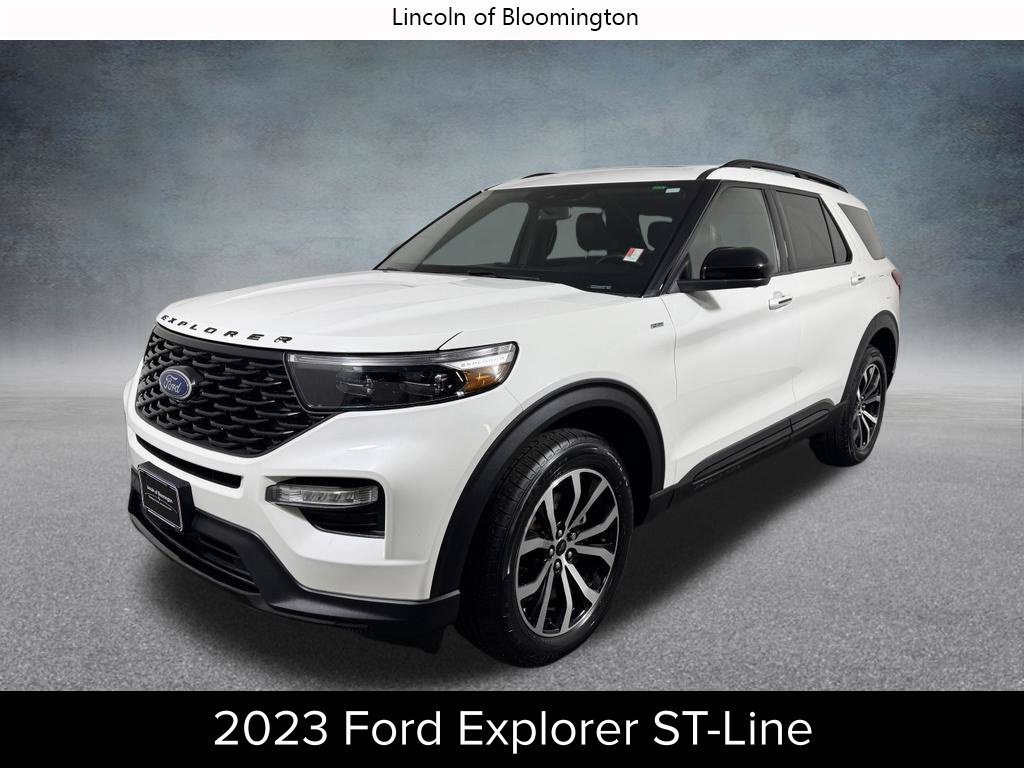 Used 2023 Ford Explorer ST-Line w/ Class IV Trailer Tow Package AWD/4WD 360° Tour