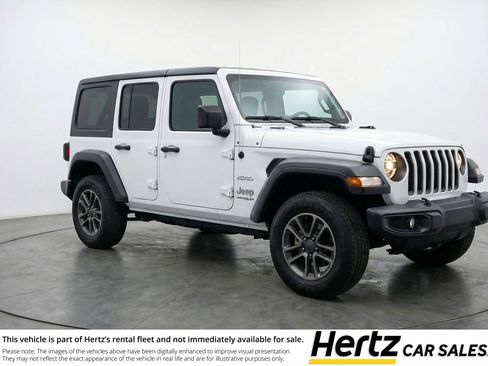 Used 2025 Jeep Wrangler Sport S AWD/4WD image 1