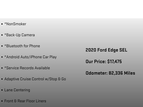 Used 2020 Ford Edge SEL AWD/4WD image 12