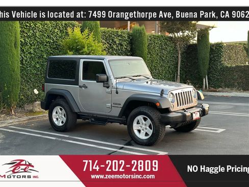 Used 2017 Jeep Wrangler Sport w/ Quick Order Package 24S image 3