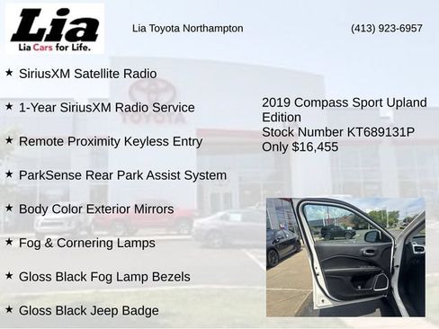 Used 2019 Jeep Compass Sport AWD/4WD image 32