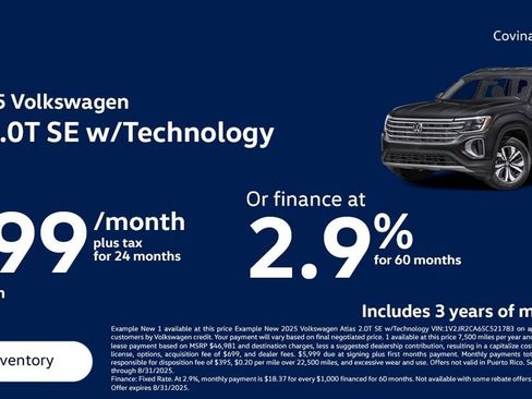 New 2026 Volkswagen Atlas SE FWD image 4
