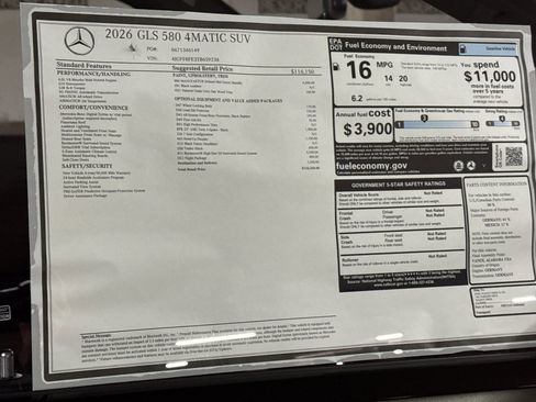 New 2026 Mercedes-Benz GLS 580 4MATIC image 31
