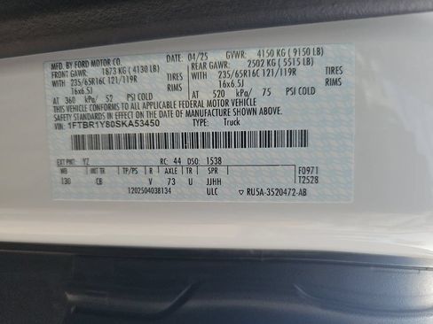 Used 2025 Ford Transit 250 Low Roof w/ Exterior Upgrade Package RWD image 41