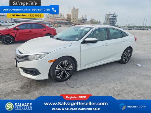 Used 2017 Honda Civic EX-L image 1