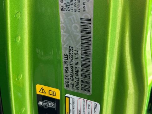 New 2026 Jeep Wrangler Unlimited Rubicon 392 image 63