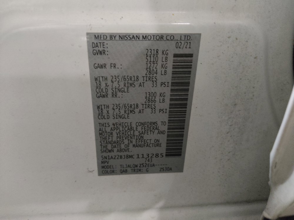 Used 2021 Nissan Murano SV FWD image 33