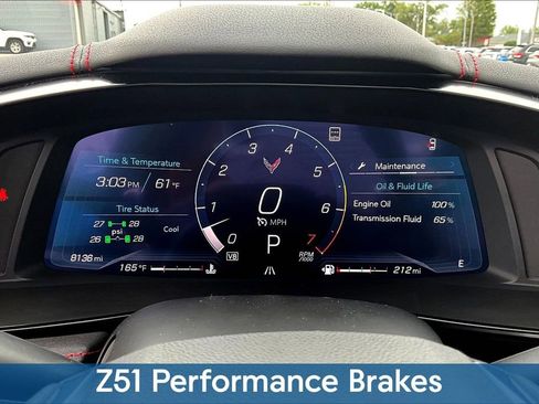 Used 2021 Chevrolet Corvette Stingray Preferred Cpe w/ Z51 Performance Package RWD image 13