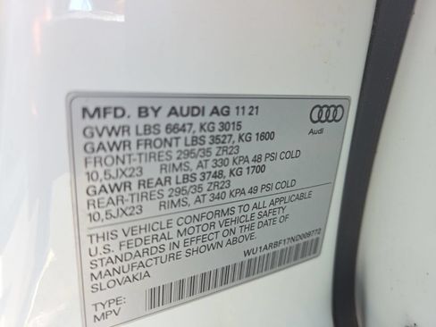 Used 2022 Audi RS Q8 AWD/4WD image 17